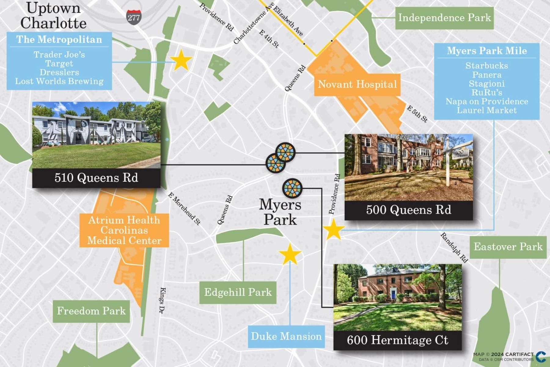 Experience Myers Park In Style * Charlotte
